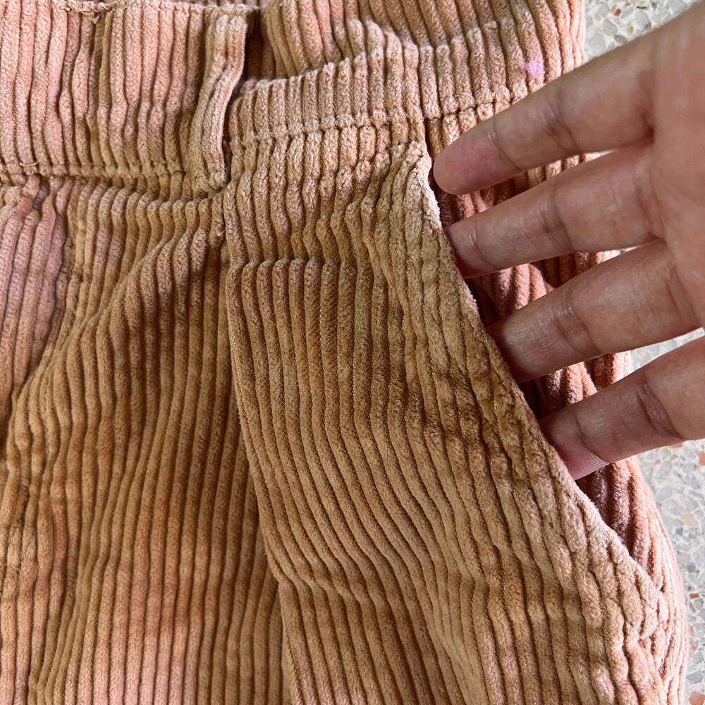 BDG Urban Outfitters 100% Cotton Corduroy Pants Rust Orange Women’s 4 High Rise - Picture 6 of 11